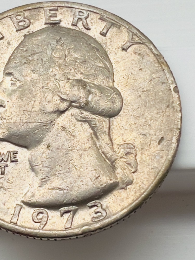RARE 1973 Washington Quarter With Errors