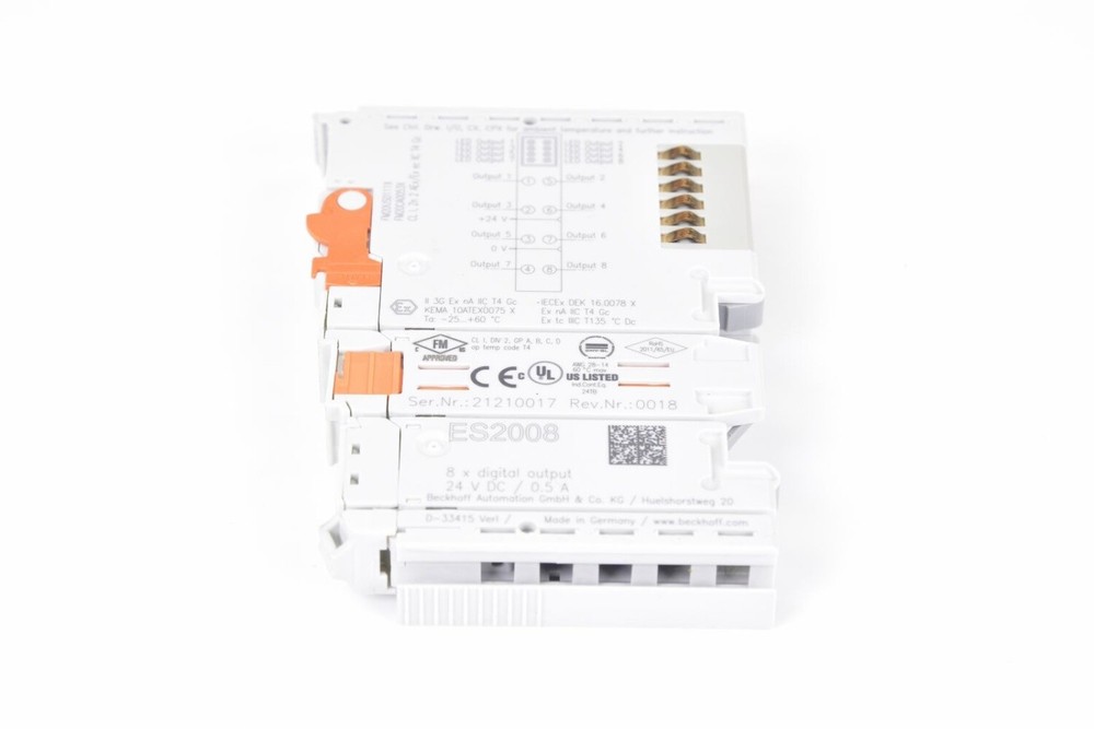 BECKHOFF ES2008, EtherCAT Terminal, Rev18