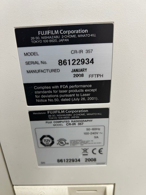 Fuji Carbon XC-2 CR-IR 357 Imaging System