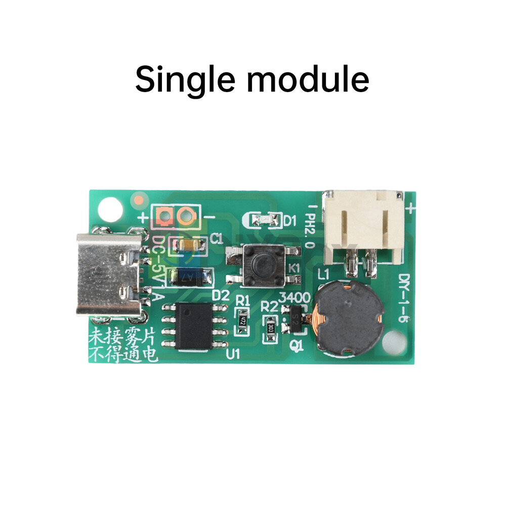 DC 5V Ultrasonic Mist Maker Atomizing Module DIY Humidifier With PCB Kit Type-C