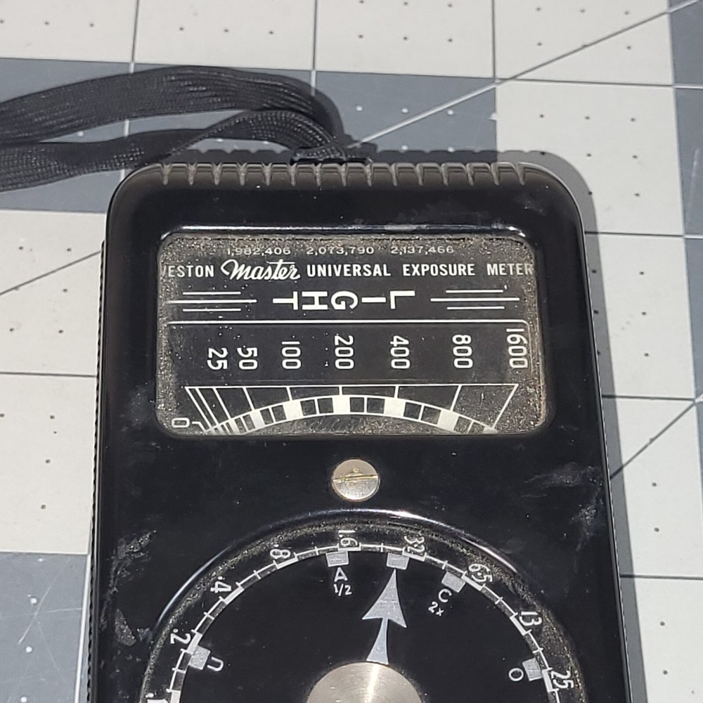 Vintage Weston Exposure Meyer Master Model # 715 Missing Glass TESTED