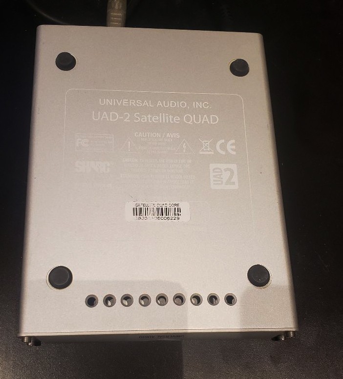 Universal Audio UAD-2 Satellite QUAD Core Firewire DSP Accelerator - Silver