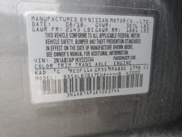 Engine ECM Electronic Control Module 1.8L Fits 18-19 SENTRA 2551022