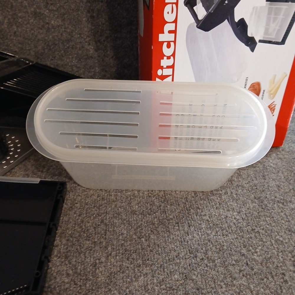 KitchenAid BLACK Mandoline Slicer Set Never Used