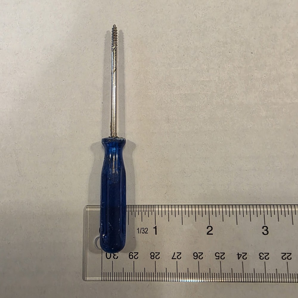 Screw Starting Screwdriver Small Blue