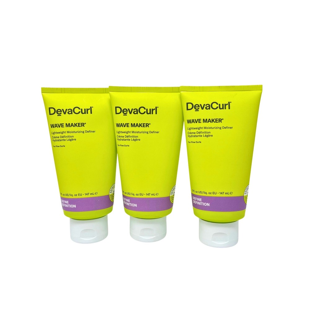Deva Curl Wave Maker Lightweight Moisturizing Definer  5 oz, PACK OF 3