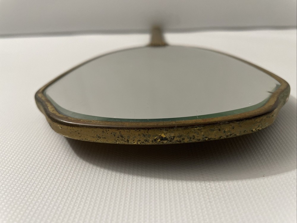Antique Handheld Vanity Mirror