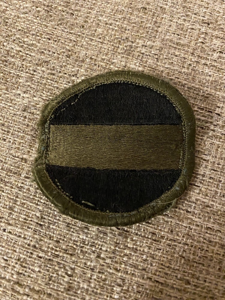 US Army Forces Command Round Subdued Patch FORSCOM INV4330