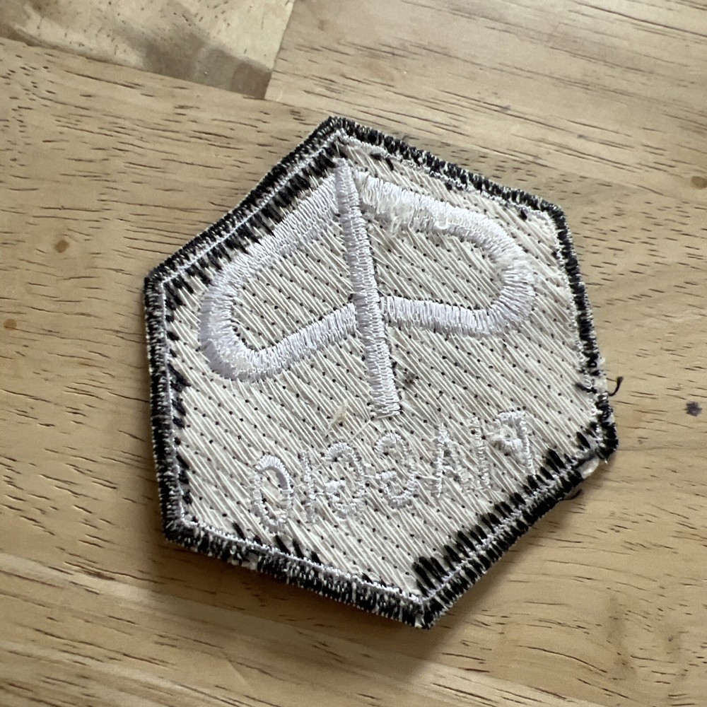 Piaggio (Vespa) Hex Patch - Embroidered - Sew On