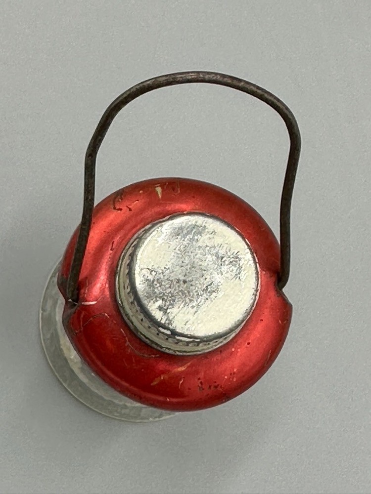 c 1940 LANTERN Tiny J S GLASS CANDY CONTAINER A&E 391 Vintage
