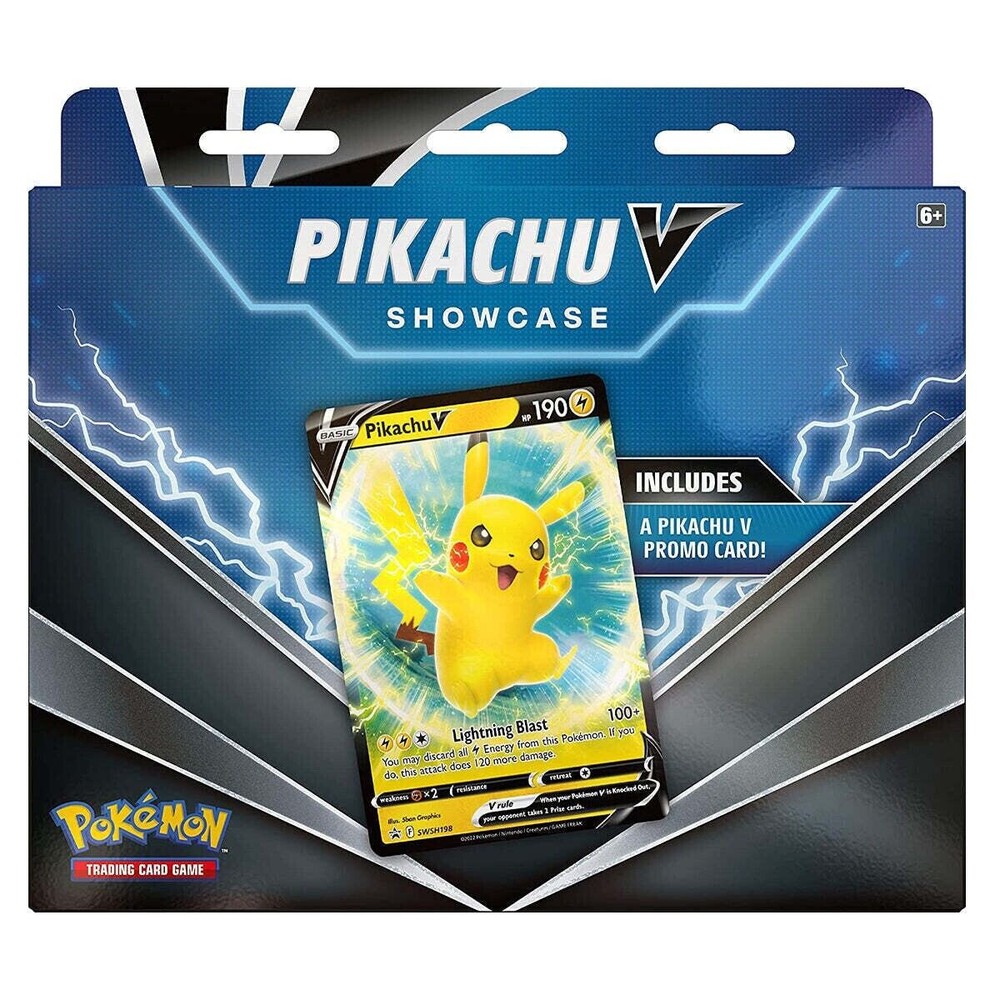 Pokemon TCG Pikachu V Showcase Pack NEW