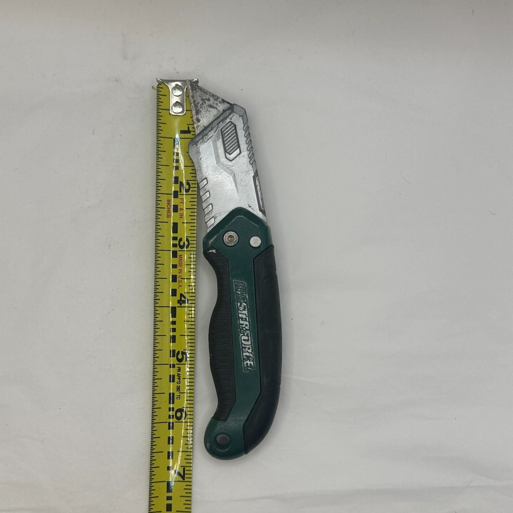 Masterforce Utility Knives Folding Quick Change Retractable