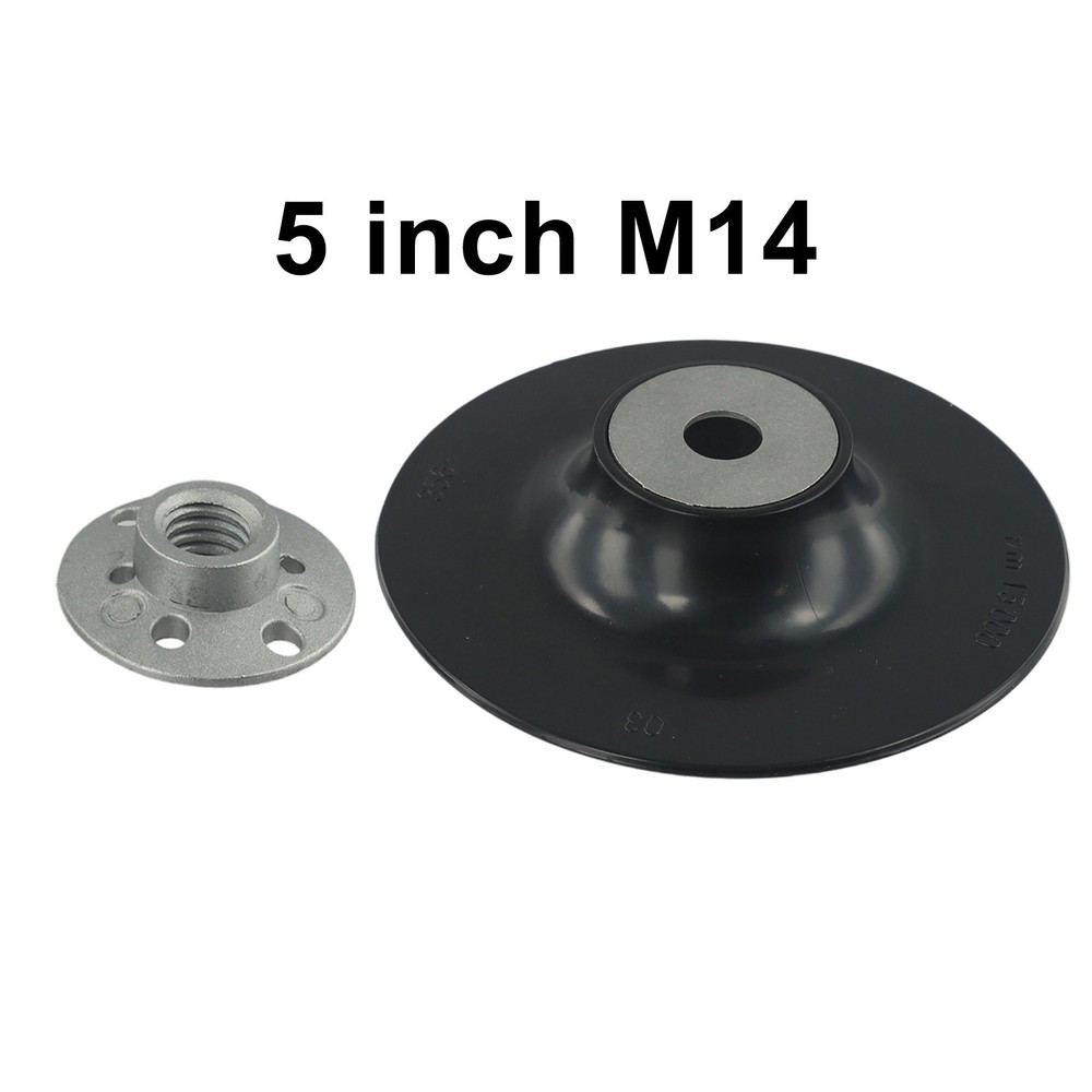 With Lock Nut Backing Pad Disc Backing Pad 12200 RPM For Angle Grinder