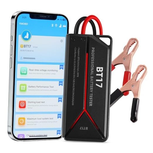 Professional 12V-24V Battery Tester - Internal Battery Testing - Professional