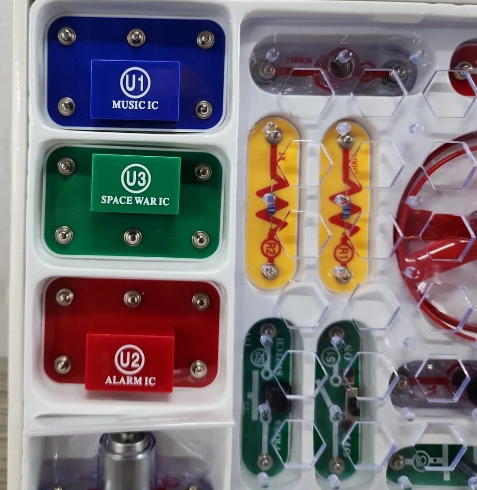 Electronic Snap Kit Electronics 101 -Build 100 Exciting Projects 28-286 Complete