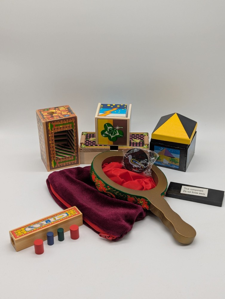 Melissa & Doug Deluxe Magic Set Top Magic Replacement Pieces No Instructions