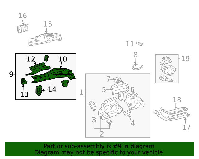 Genuine GM Rail Assembly 88972288