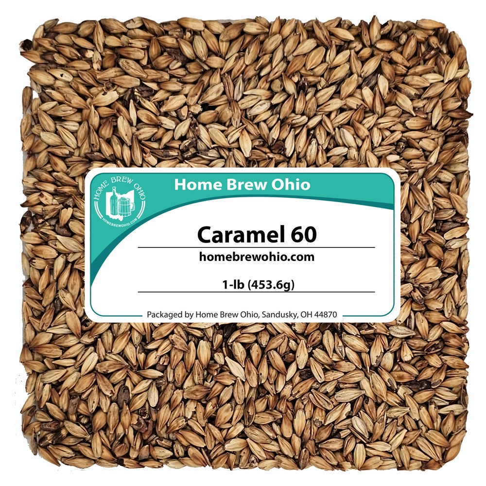 Home Brew Ohio Caramel 60L Grain 1lb