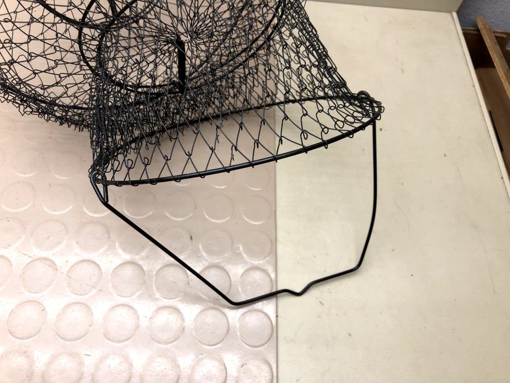 Vintage Wire Fish Basket