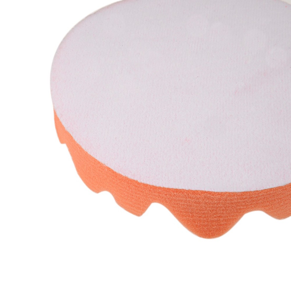 4" Buffing Sponge Pads Drill Polishing Buffer Pad Disc, Hook and Loop Back 3pcs