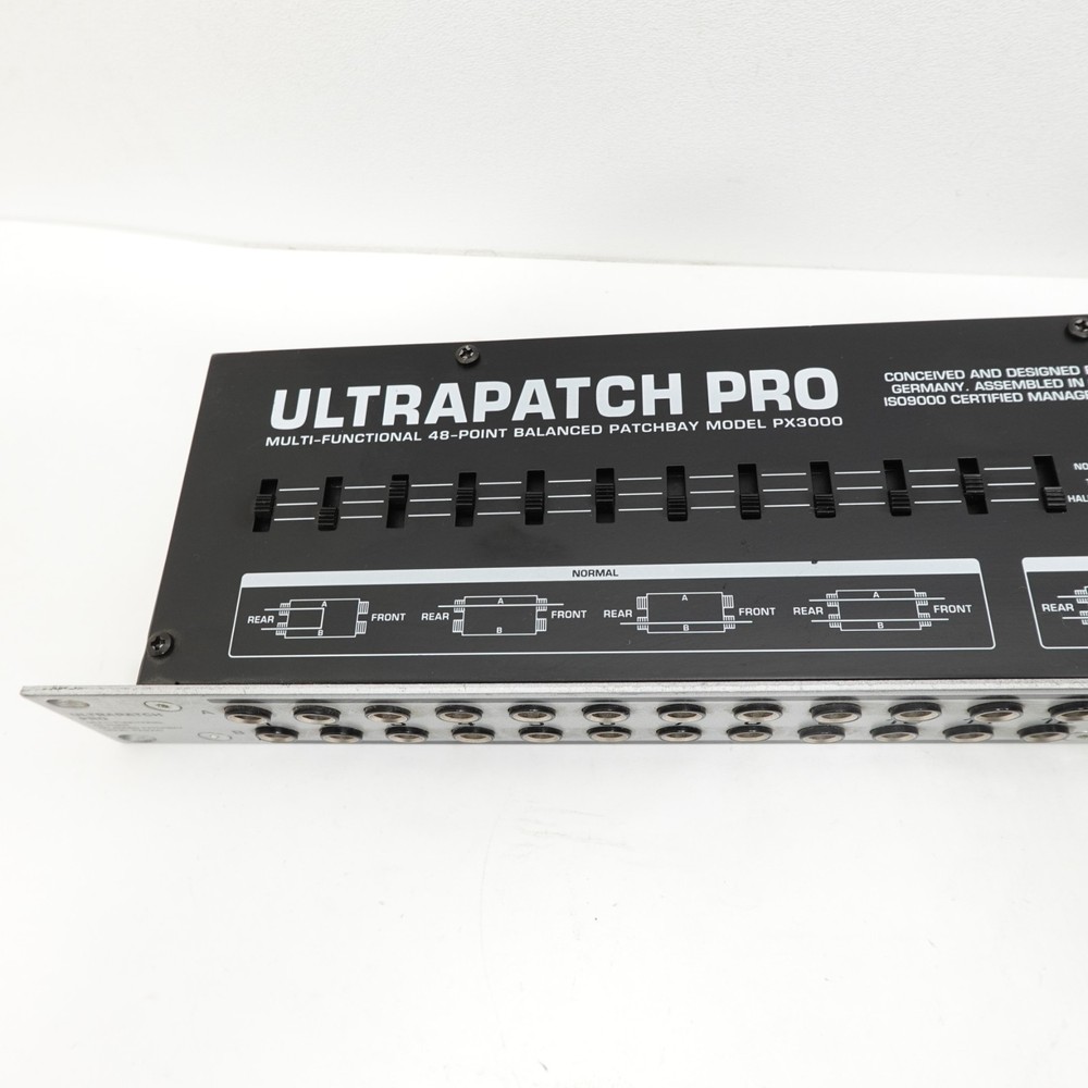 Ultrapatch Pro PX3000 3-Mods Multi-Functional 48-Point Balanced Patchbay