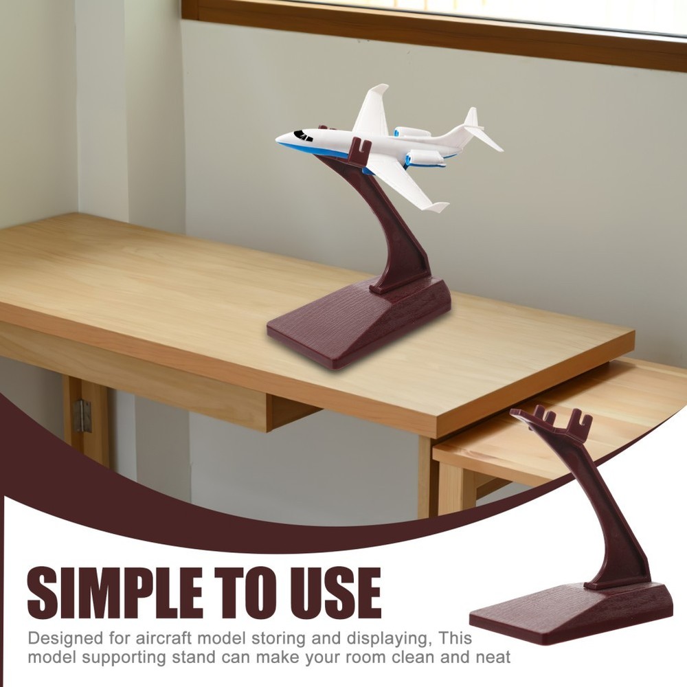 2 Pcs Display Stand for Model Aircraft Plane Support Base Bracket