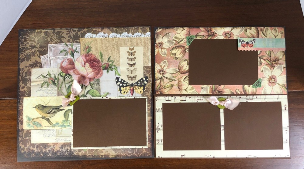 Basic Grey Curio Scrapbook 20 Layout Pages + Extras