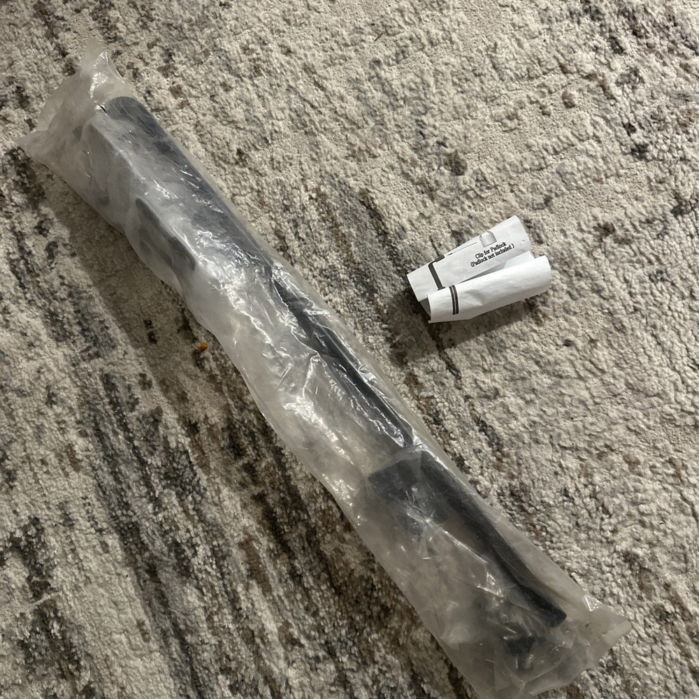 24 in. Black Cane Bolt with keeper