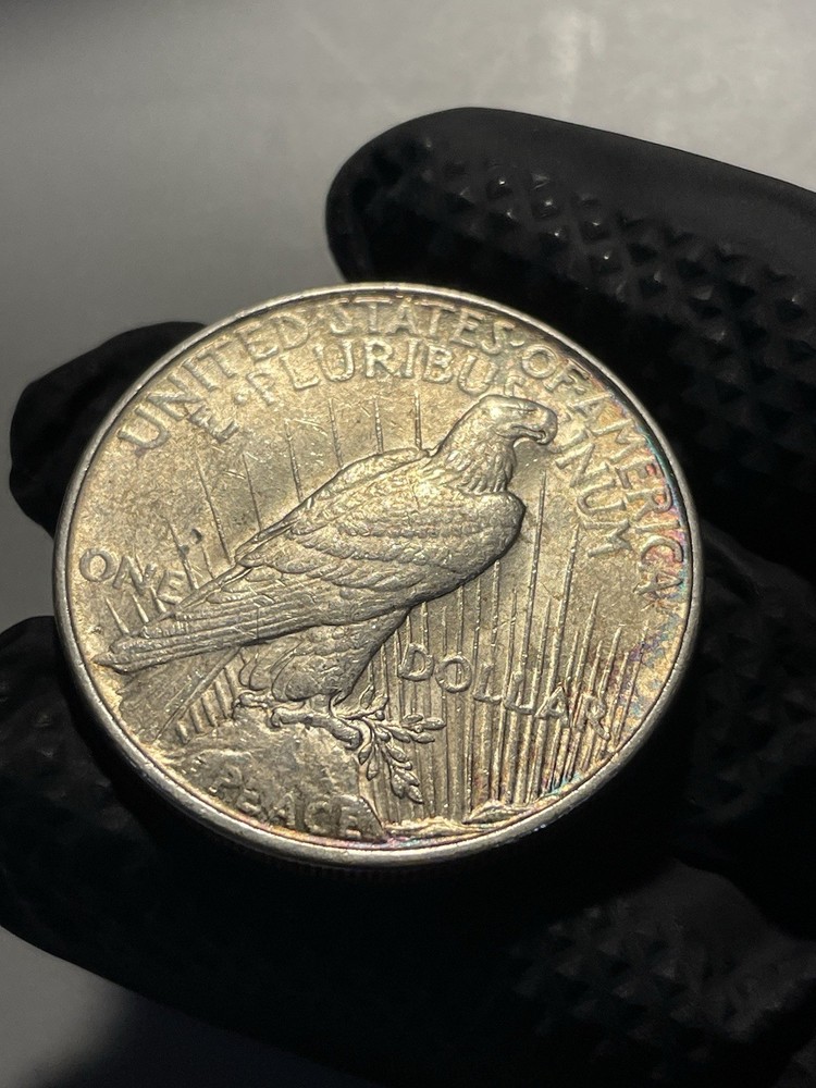 1923 Silver Peace Dollar-Denver Mint