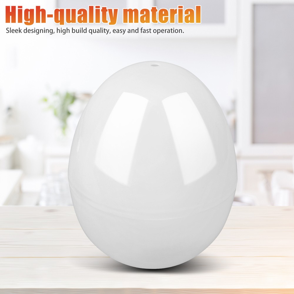 Safe &Harmless Microwave Egg Boiler Cooker Steamer Kitchen Cook Tool 4 Capacity