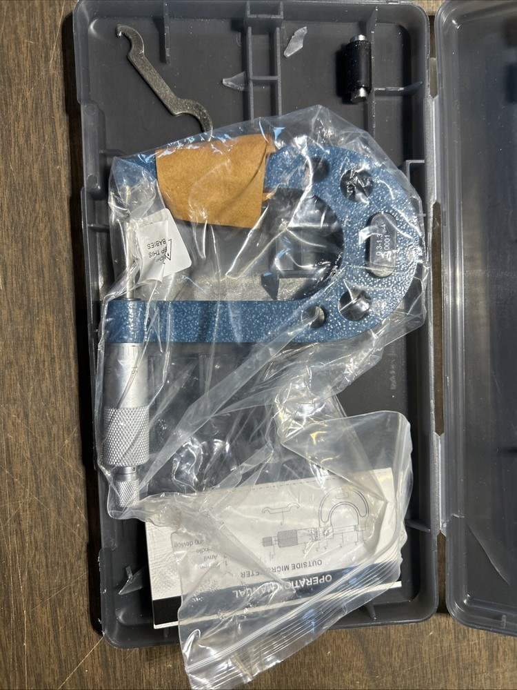 (V) New With broken case Fowler Outside Micrometer