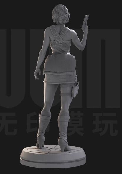 1/24 Resin Gil Valentin Resident Evil Unassembled Unpainted 2742