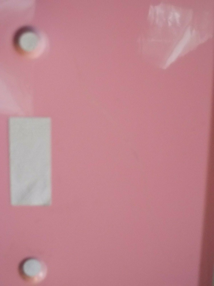 Pink John Deere Metal Light Switch Cover