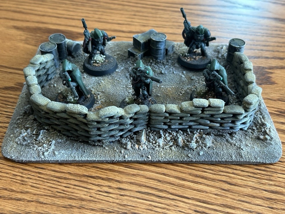 Tabletop Gaming Terrain Painted, Ready to Use