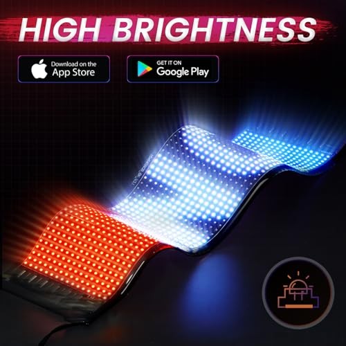 Upgrade Synchronize Multiple Devil Eyes Light, 15''x4'' Full Color 1PCS-CAR