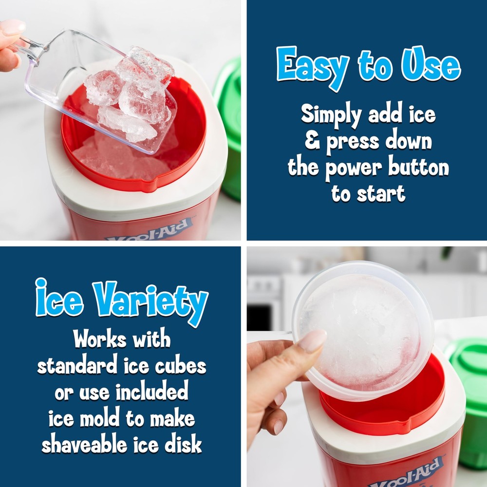 Kool-Aid Snow Cone Maker - Strawberry Red