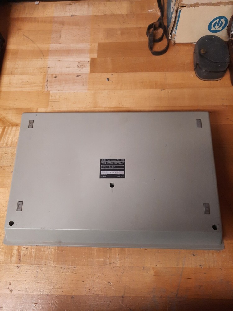 Sony Automatic Editing Controller RM-E50 UNTESTED. UNIT ONLY. SOLD AS IS.