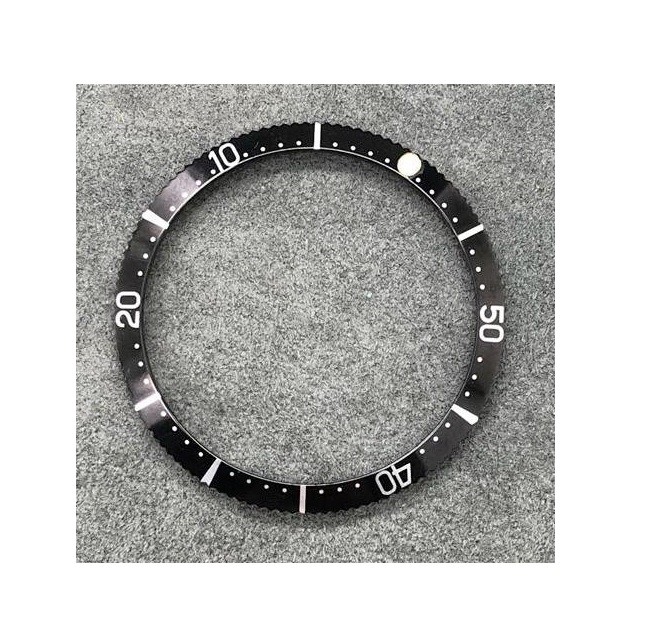 Bezel for Technos Sky Diver UG Polerouter Space Compax Diver Watch Clockwise