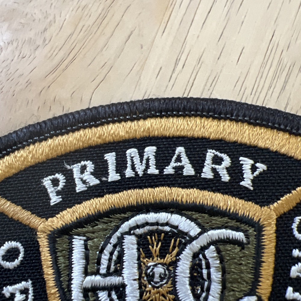 Harley Owners Group (H.O.G.) Primary Officer Training patch