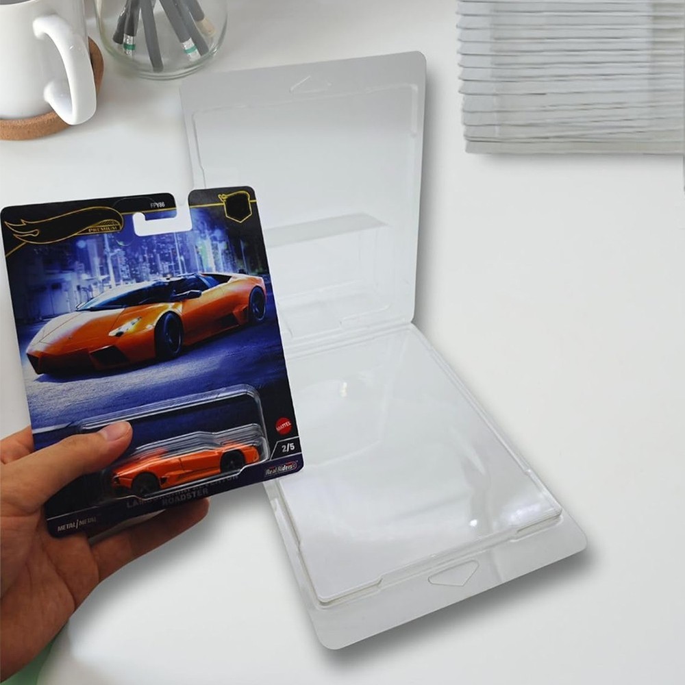 5 Pack Protector Cases for Hot-Wheels Premium Model Display Storage Showcase US