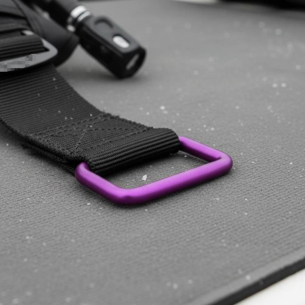 2 Inch Strapping D-Loop Lightweight Diving Harness D-Loop