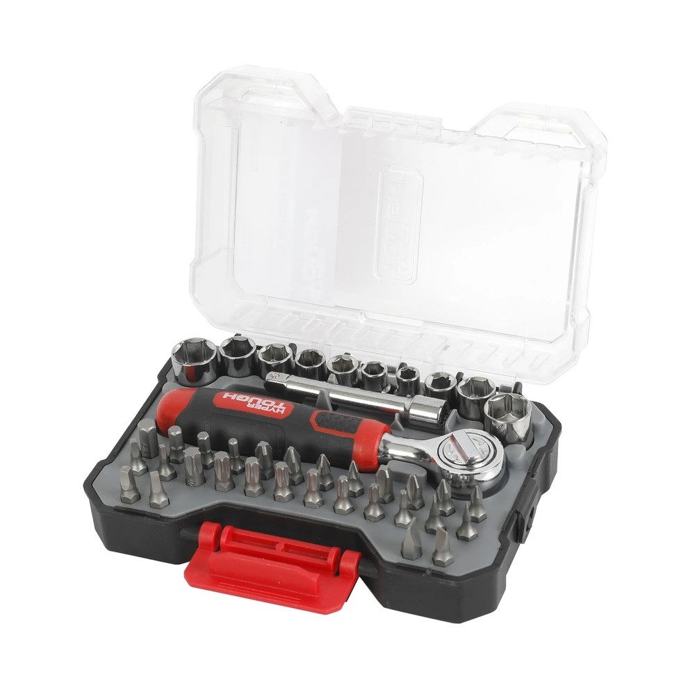 40-Piece Socket and Bit Set in Click Fit Case
