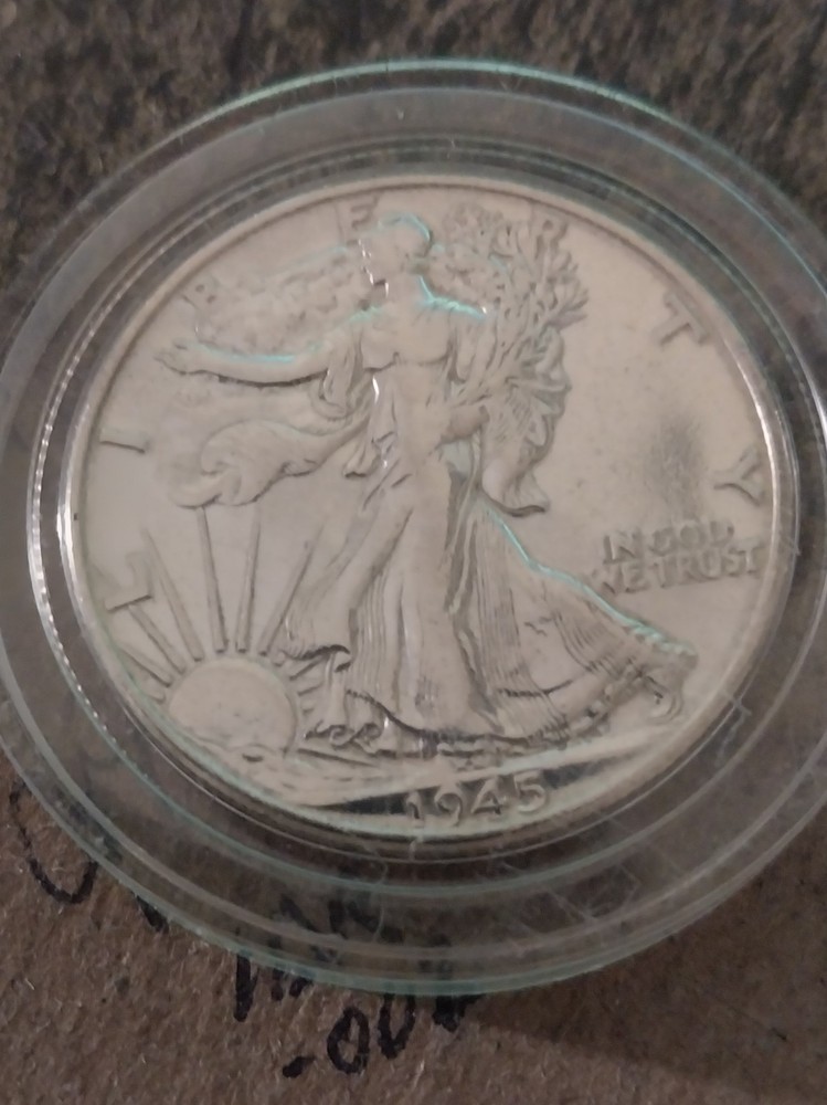 1945 50C Walking Liberty Half Dollar