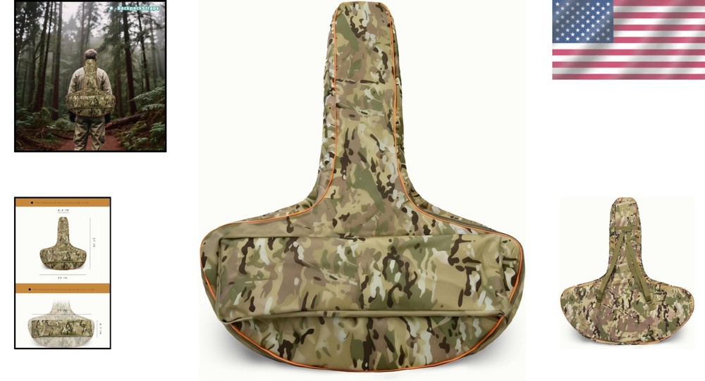 Camo Crossbow Storage Bag - Tactical Case