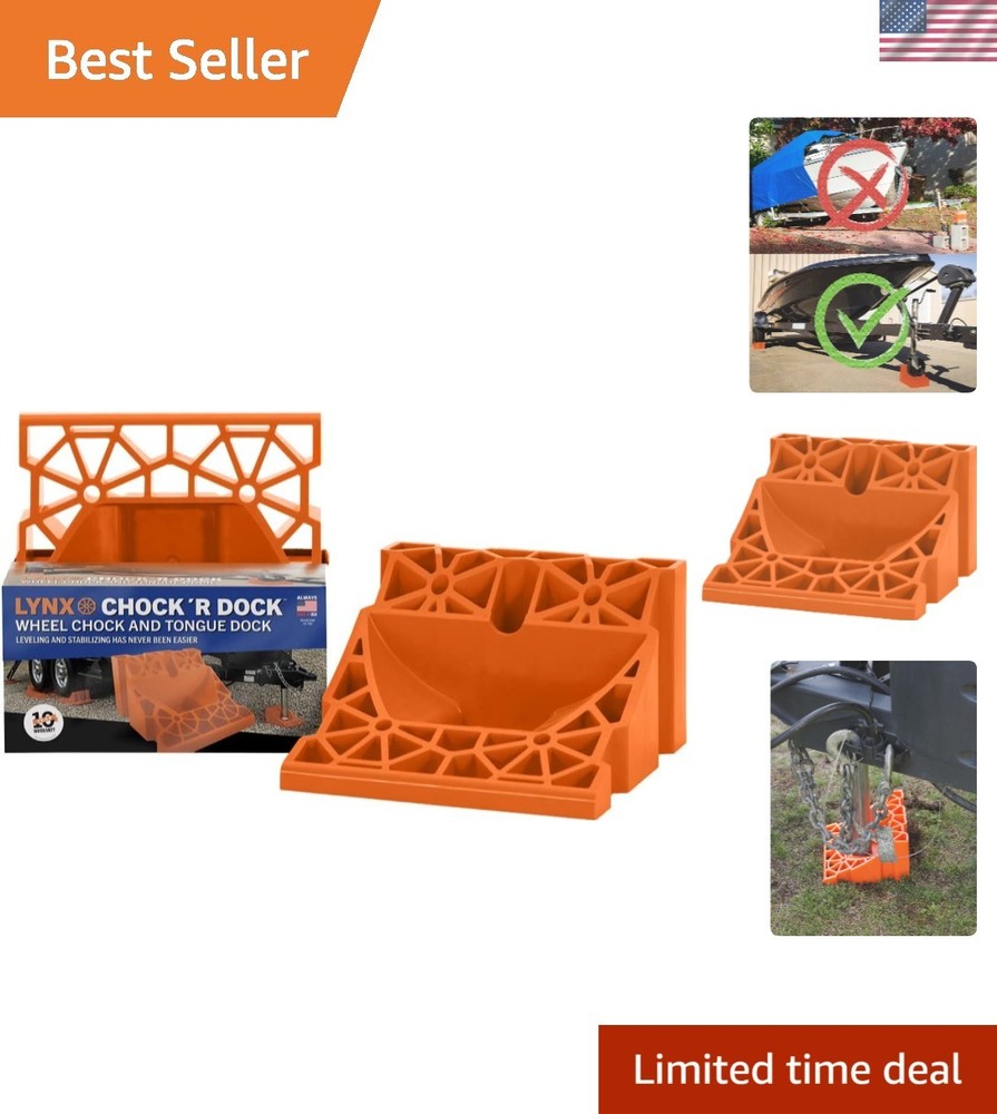 00030 Chock 'R Dock,Orange