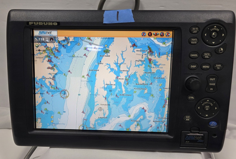 Furuno MFD12 Multi Function Display Radar NAVNET Fishfinder GPS Chartplotter