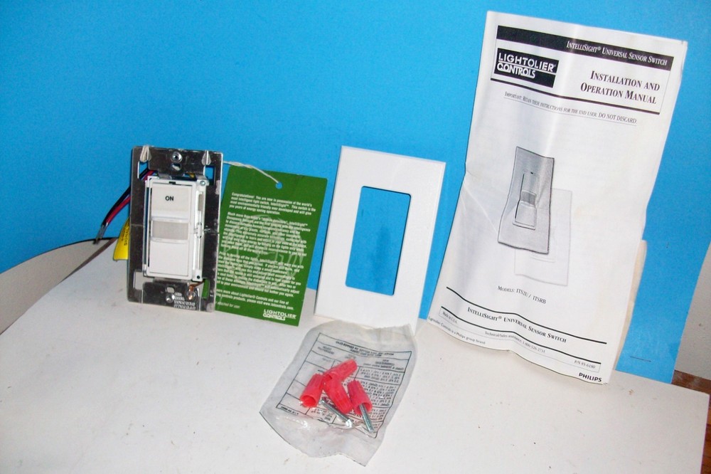 INTELLISIGHT OCCUPANCY SENSOR SWITCH ITS 2U W UNUSED NO ORIGINAL BOX