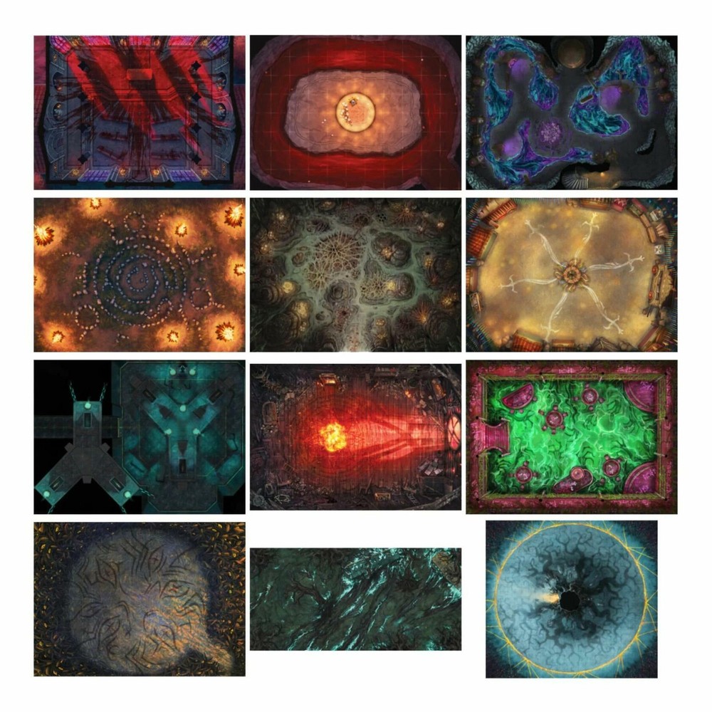 The Crooked Moon RPG: Tactical Map Pack