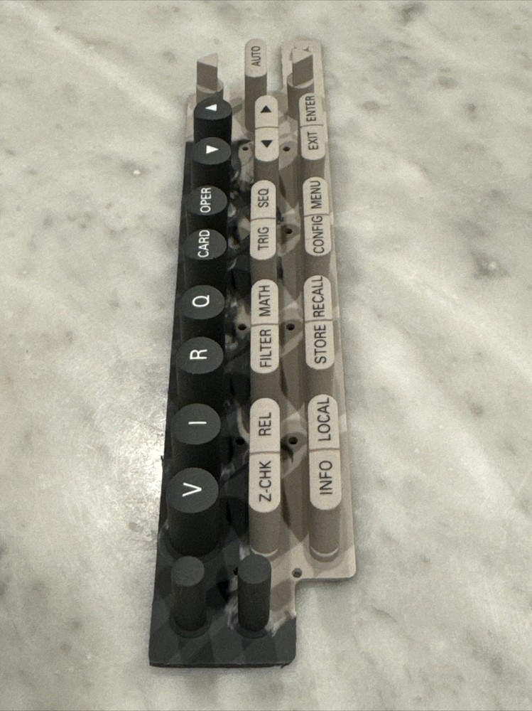 Keithley 6517 Electrometer Meter Front Panel Control Conductive Rubber Switch