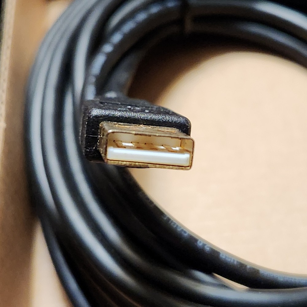 NEW Amazon Basics USB-A -USB-B2.0 16ft Black Cable for Printer/External Drives